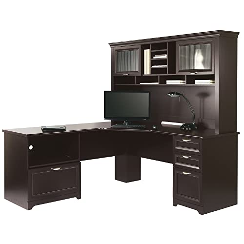 Espresso L-Shaped Corner Desk I8270