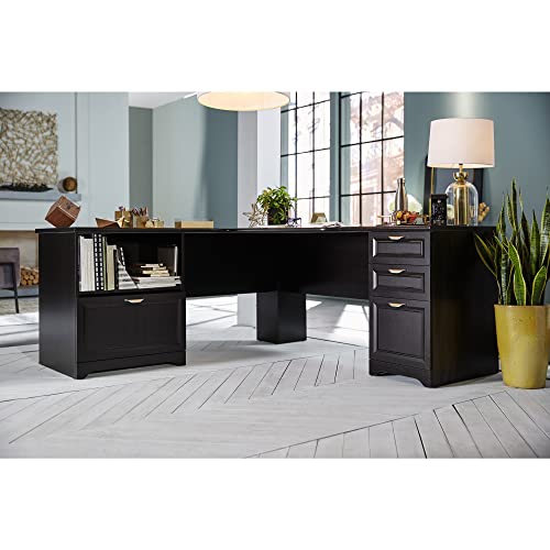 Espresso L-Shaped Corner Desk I8270