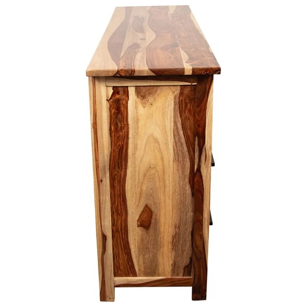 Solid Sheesham Wood 7 Drawer Dresser K2346