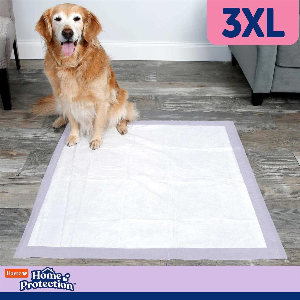 Lavender Scent Odor Eliminating Dog Pads E2868