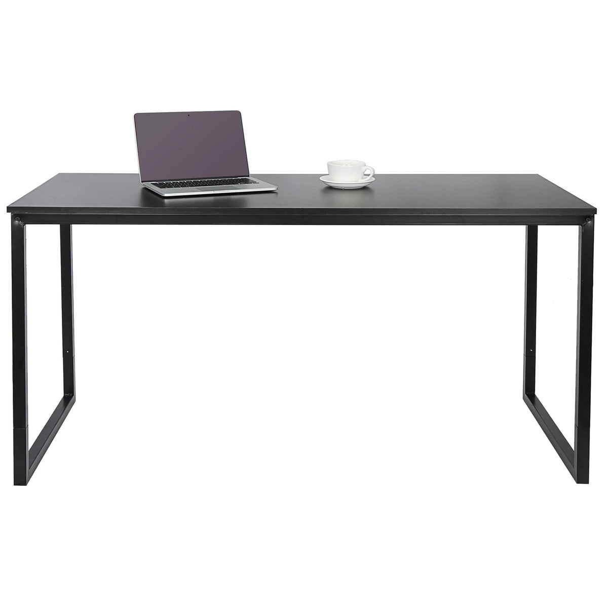 Black Rectangular Computer Desk H129396