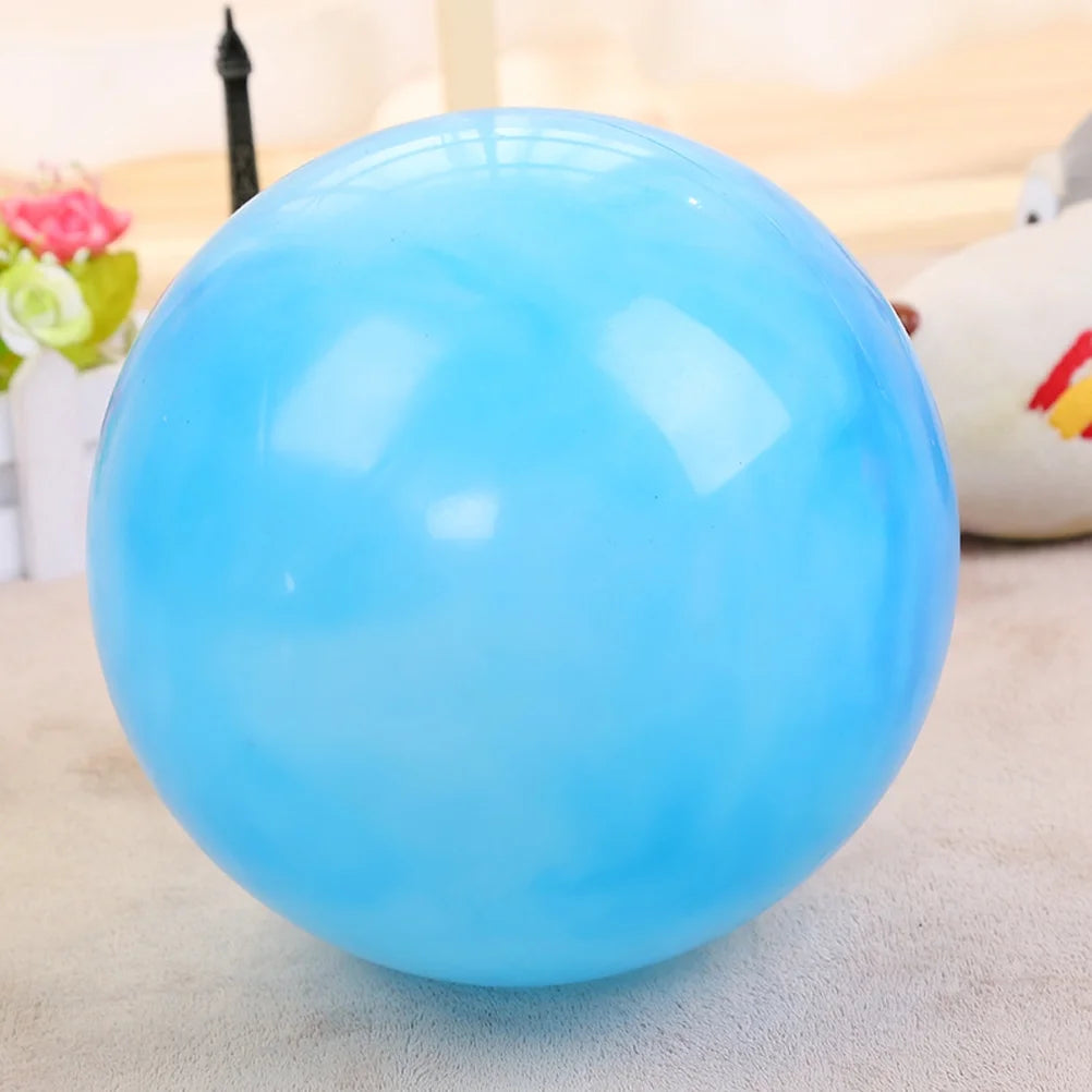 5pcs Plastic Air Filled Bouncy Rubber Balls L123