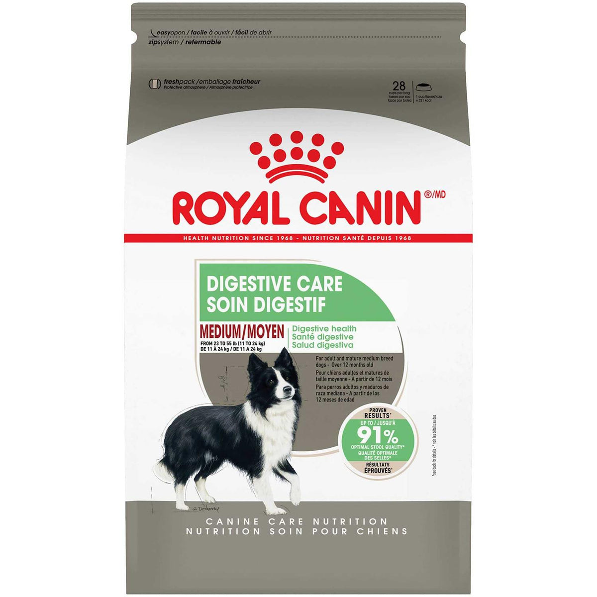 Medium Digestive Care Dry Dog Food H9282