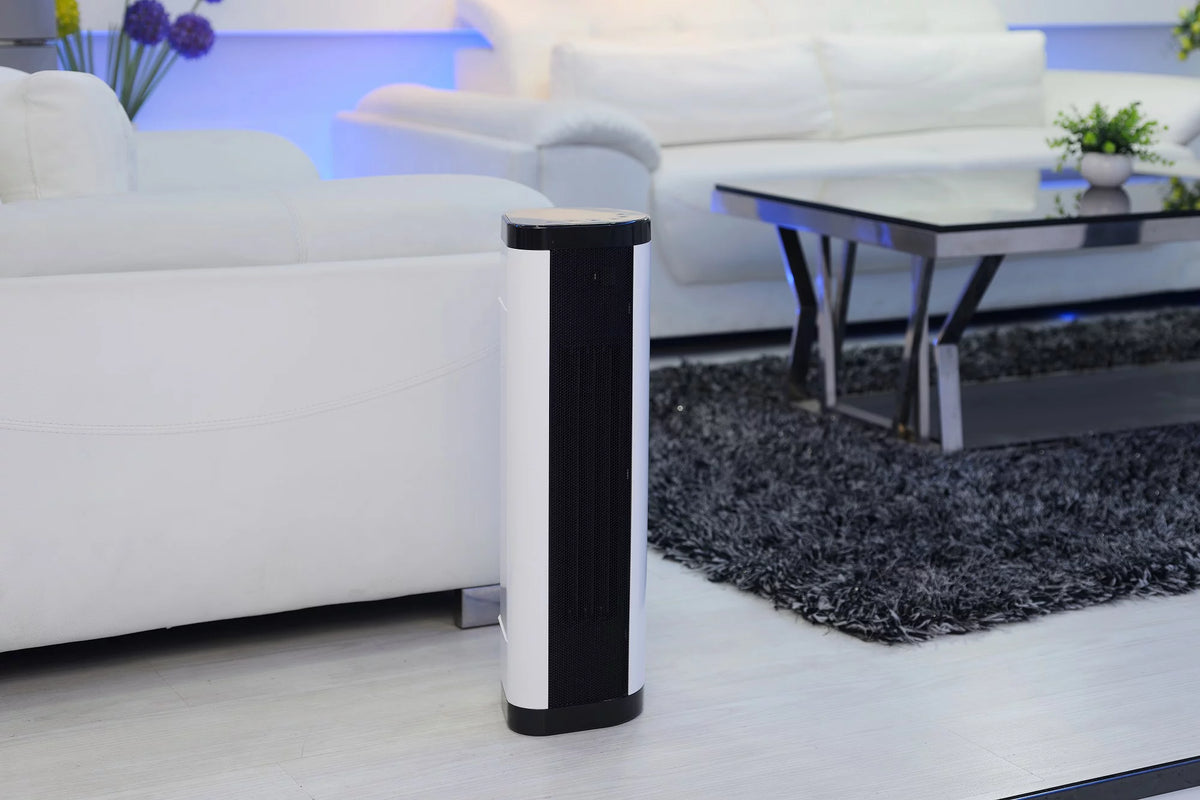 22" 1500W Ceramic Tower Electric Space Heater K500142