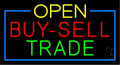 LED Neon Sign 20 x 37 inches Black Acrylic Backing with Dimmer B457