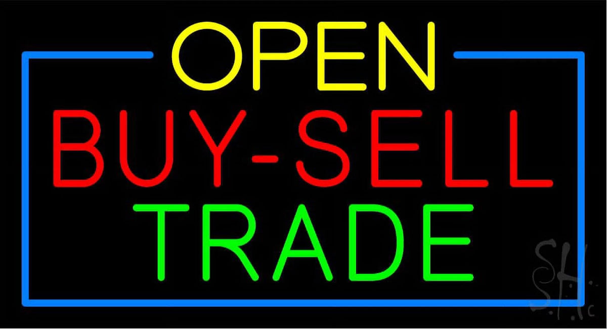 LED Neon Sign 20 x 37 inches Black Acrylic Backing with Dimmer B457