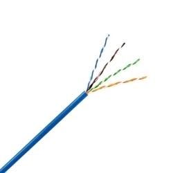 Cat5e UTP CMR 1000ft Pull Box Bare Copper UL Orange Q187830
