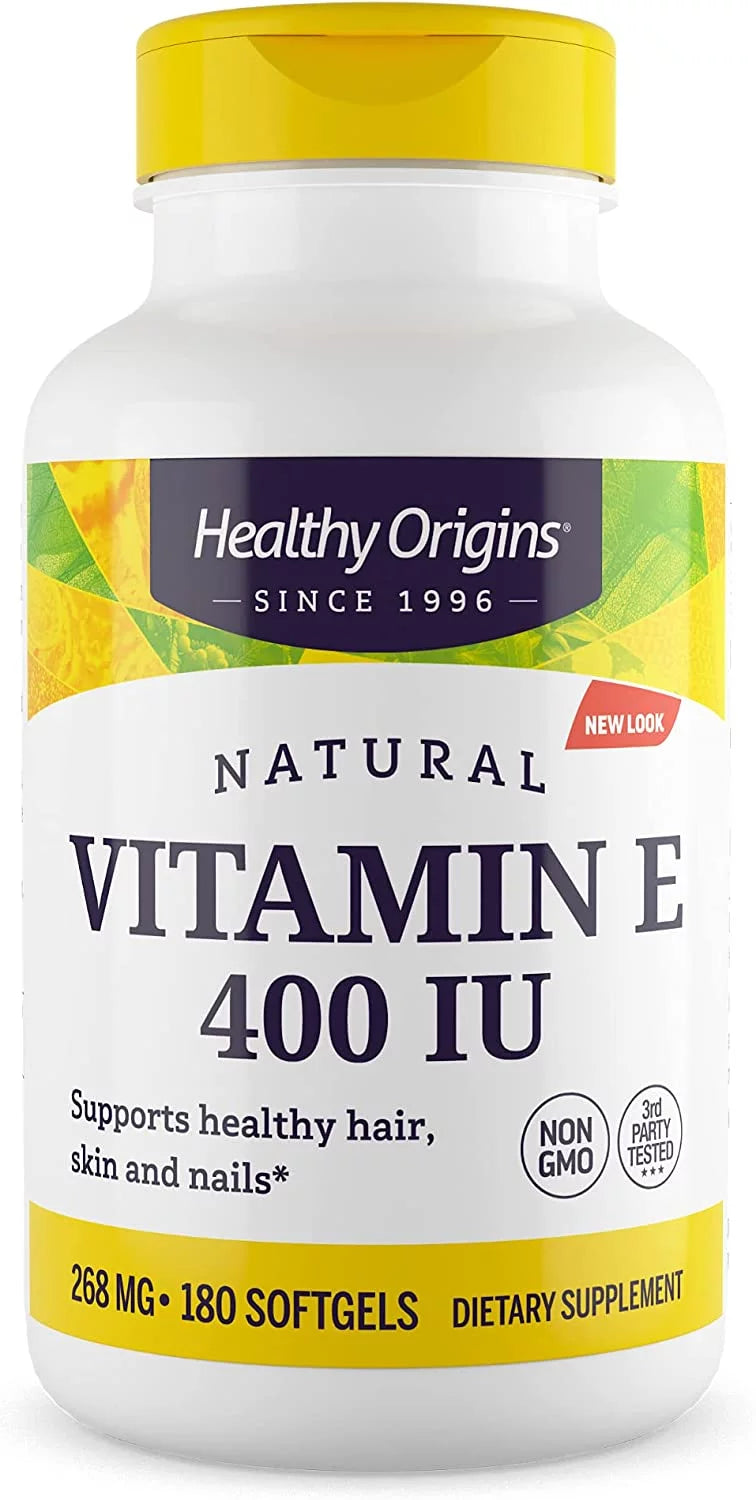 Vitamin E 400 IU 180 Softgels A4792
