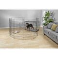Adjustable Black Exercise Pen for Dogs E94331