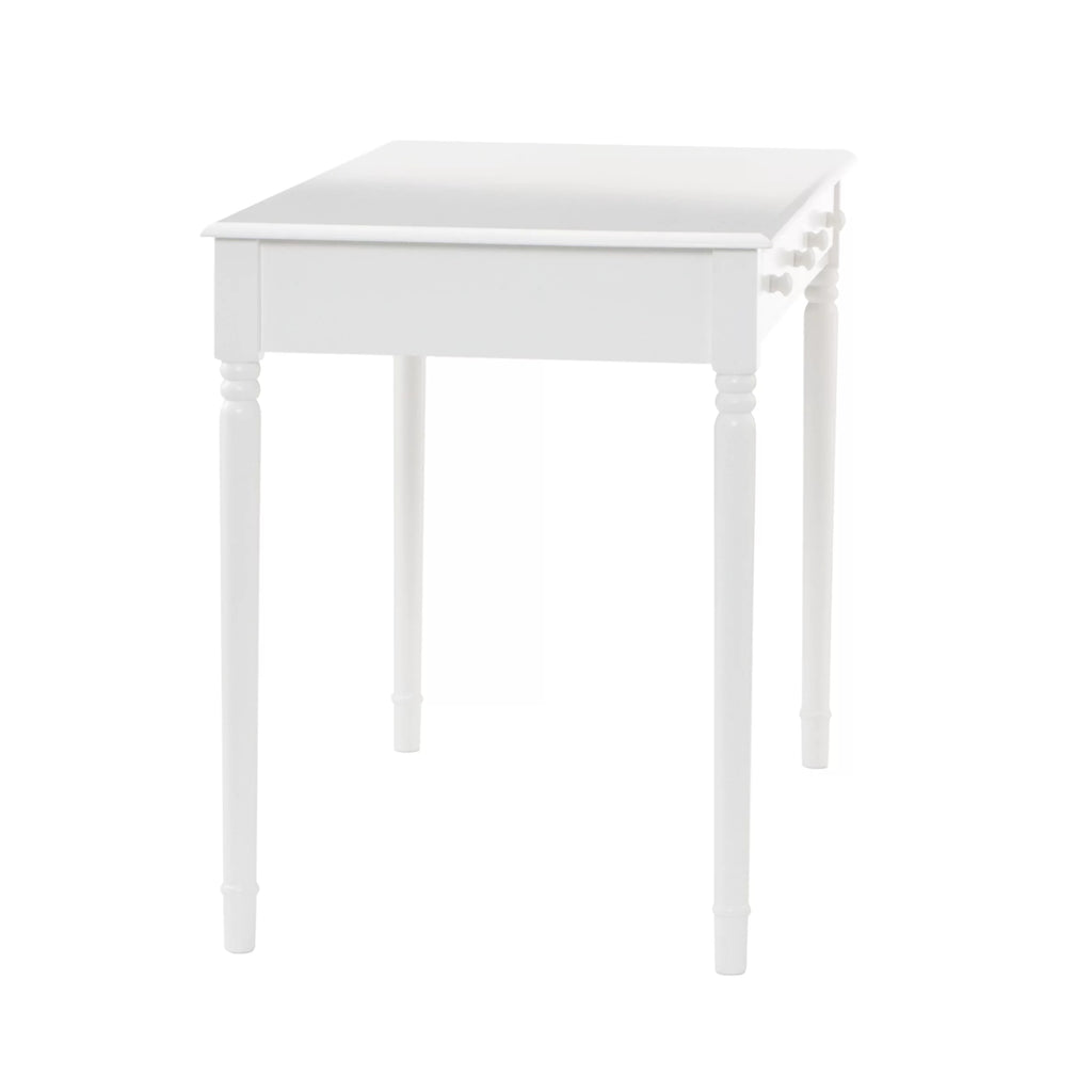 2-Drawer White Desk Q336257