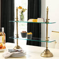 Glass Serving Stand I663339