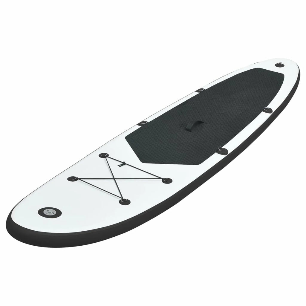 Inflatable Paddleboard Set Black and White R564205