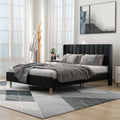 Queen Size Upholstered Platform Bed Frame K687842