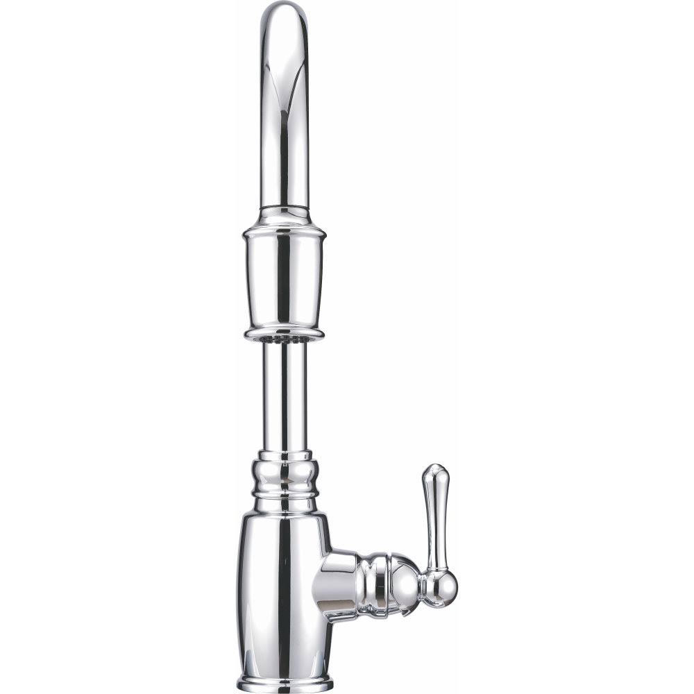 Chrome Single Handle Pull-Down Kitchen Faucet Y772