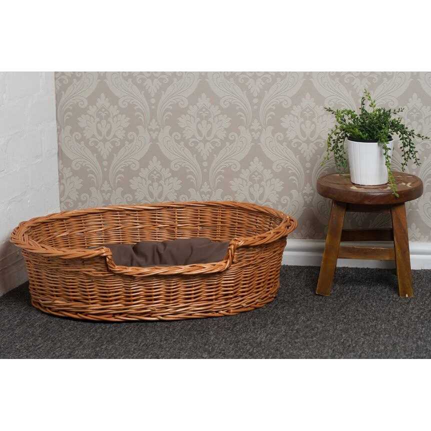 Wicker Dog Bed Basket Y189470