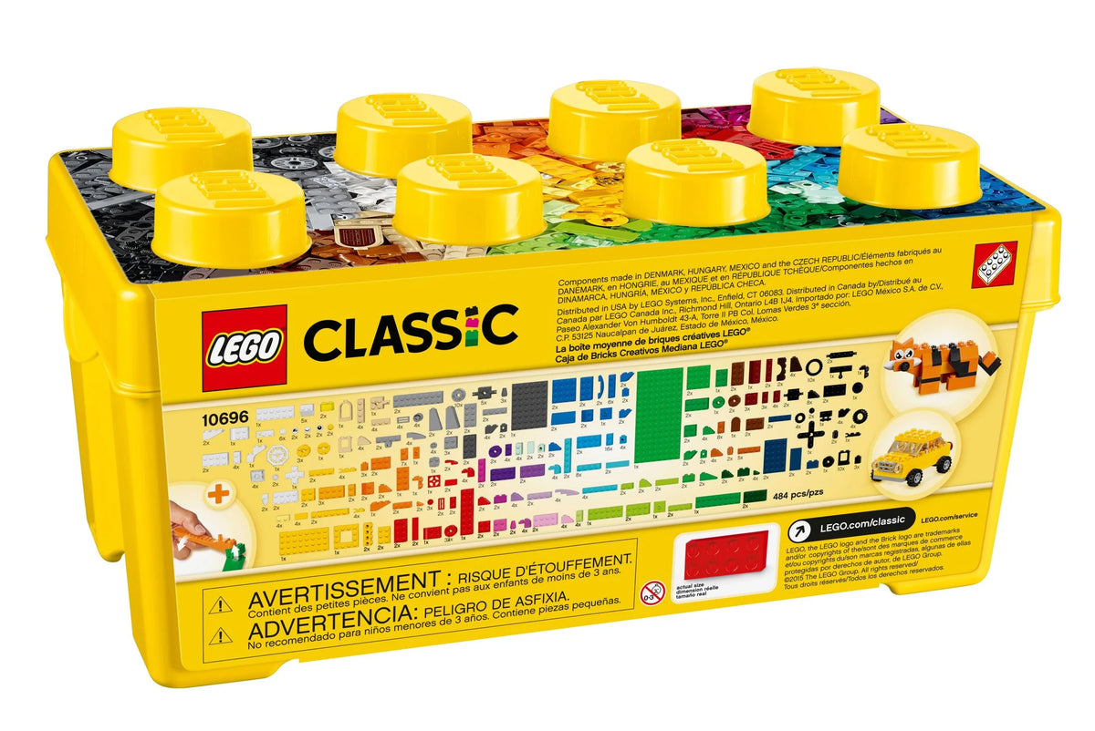 LEGO Classic Medium Creative Brick Box Building Toy Set with Storage N3050