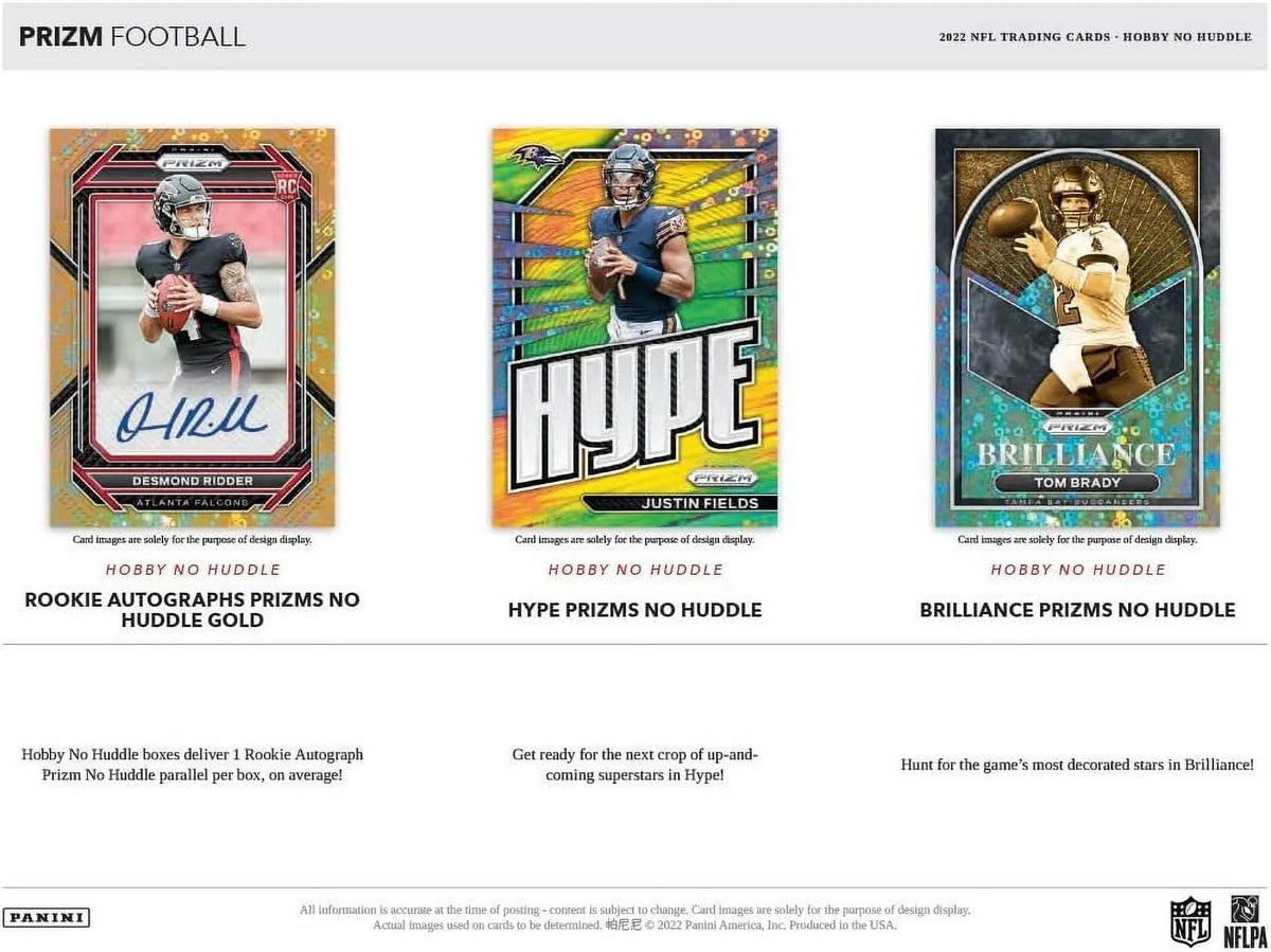 2022 Panini Prizm Football Hobby Box D774