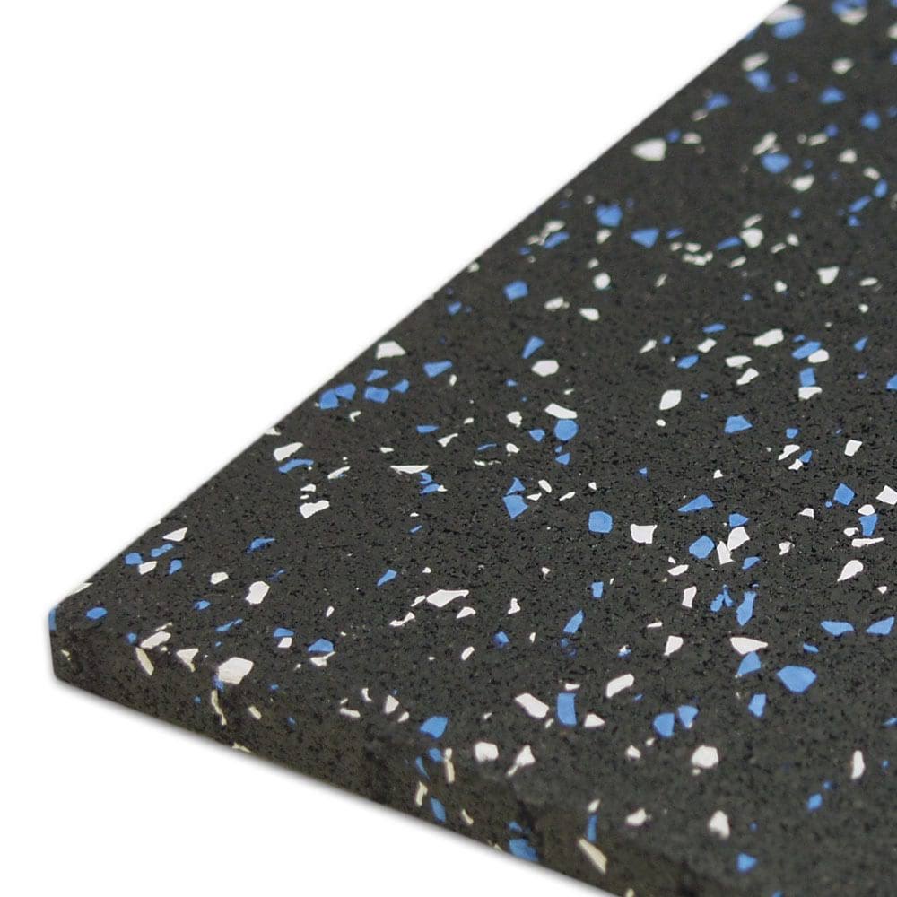 Elephant Bark Blue Dot 4 ft. x 4 ft. Rubber Flooring E60001