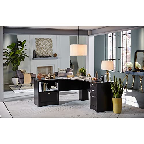 Espresso L-Shaped Corner Desk I8270