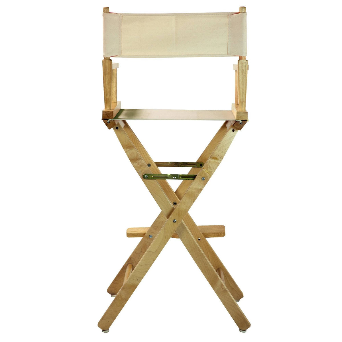Bar-Height Director's Chair Beige Canvas B897574