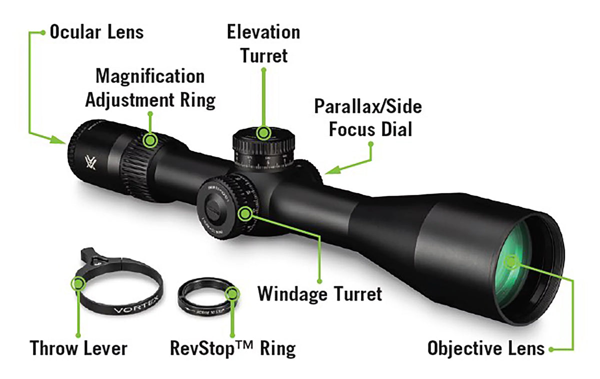5-25x56 First Focal Plane Riflescope P6190
