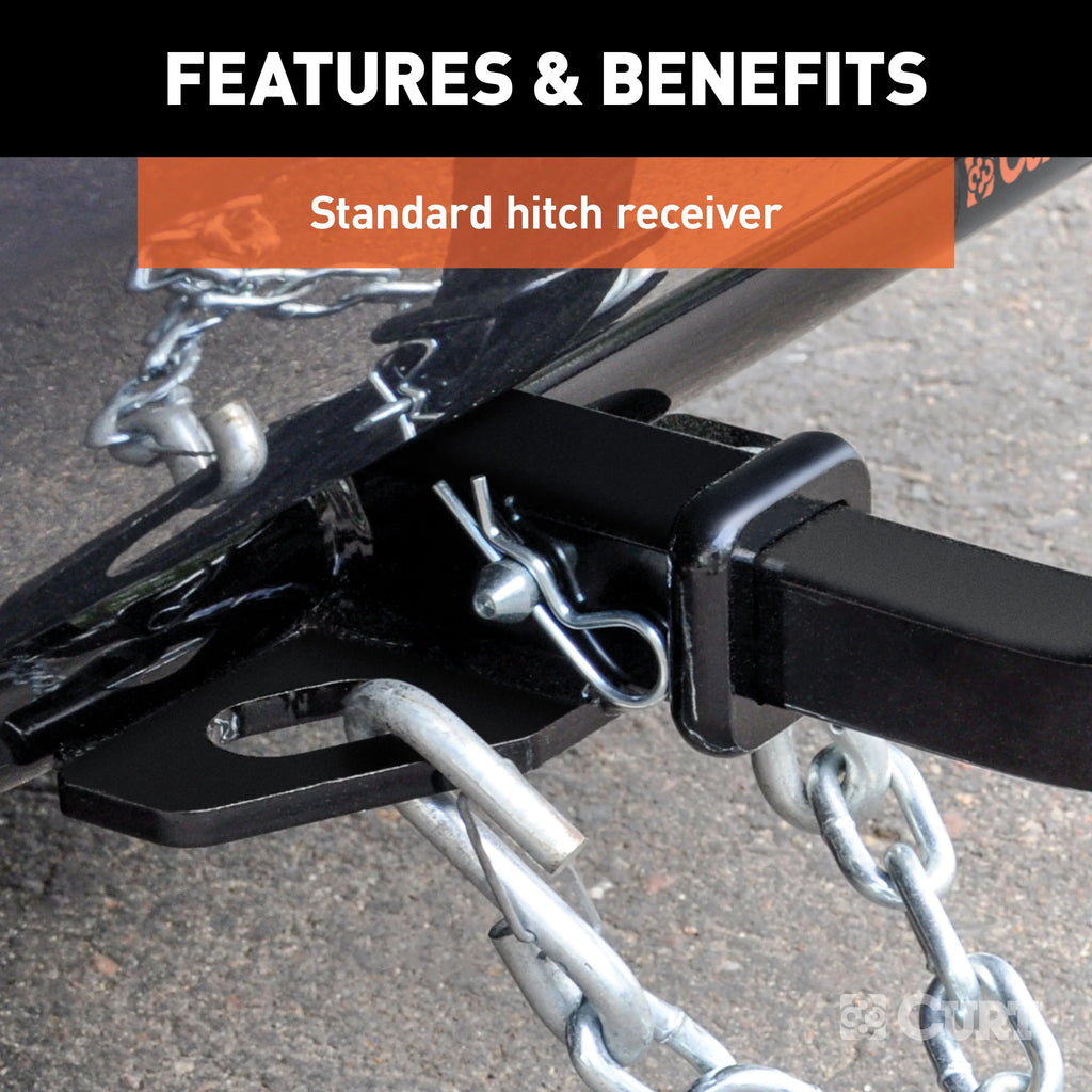Class 2 Trailer Hitch with Installation Hardware, Pin & Clip C84479