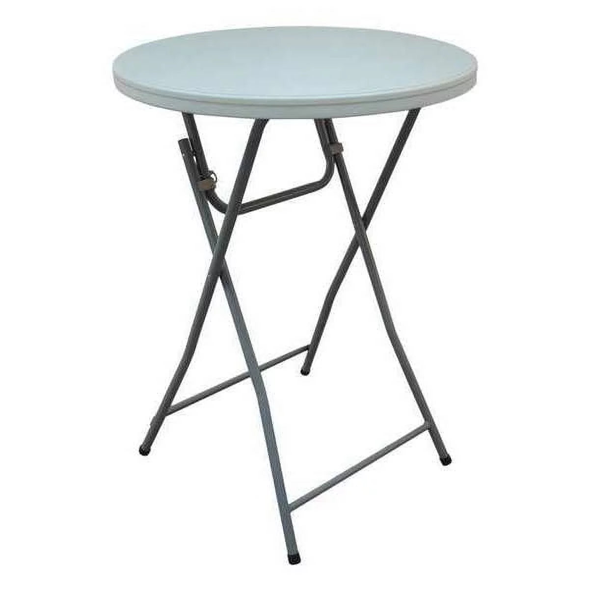 Round Folding Table White A721