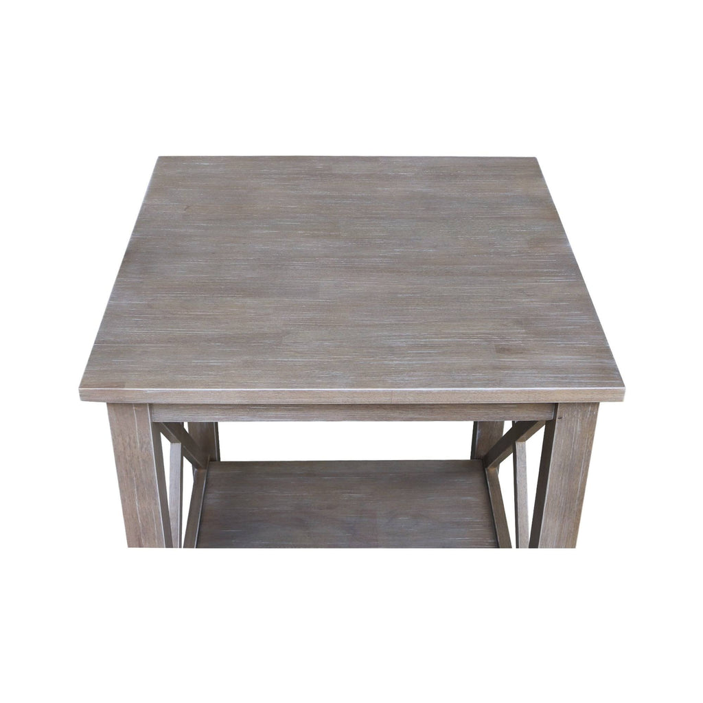 Brown Wood End Table O285166