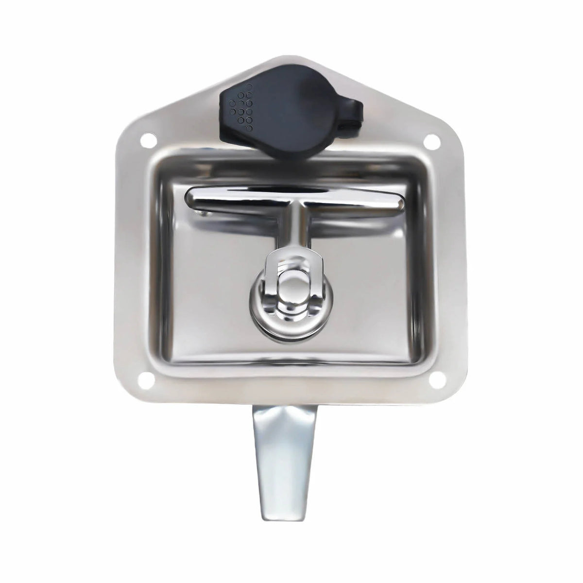 T-Handle Door Latch Lock Stainless Steel Toolbox with Keys D79688