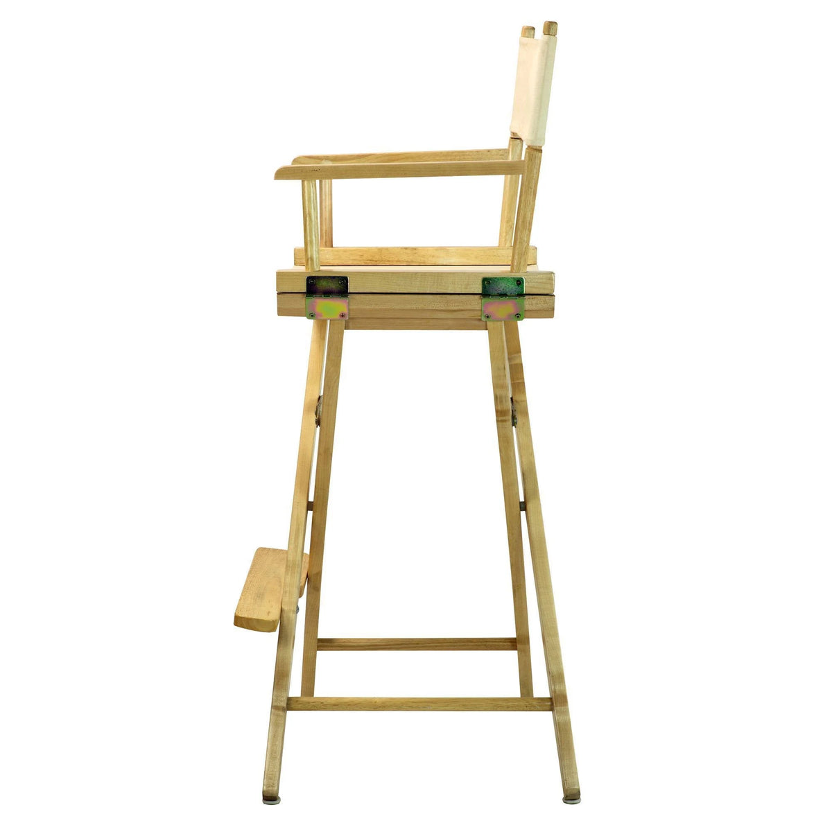 Bar-Height Director's Chair Beige Canvas B897574