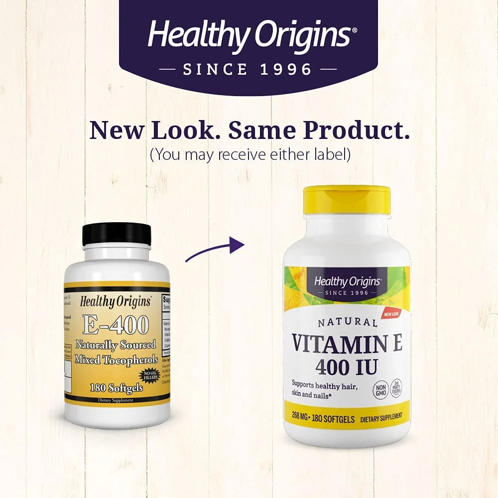 Vitamin E 400 IU 180 Softgels A4792