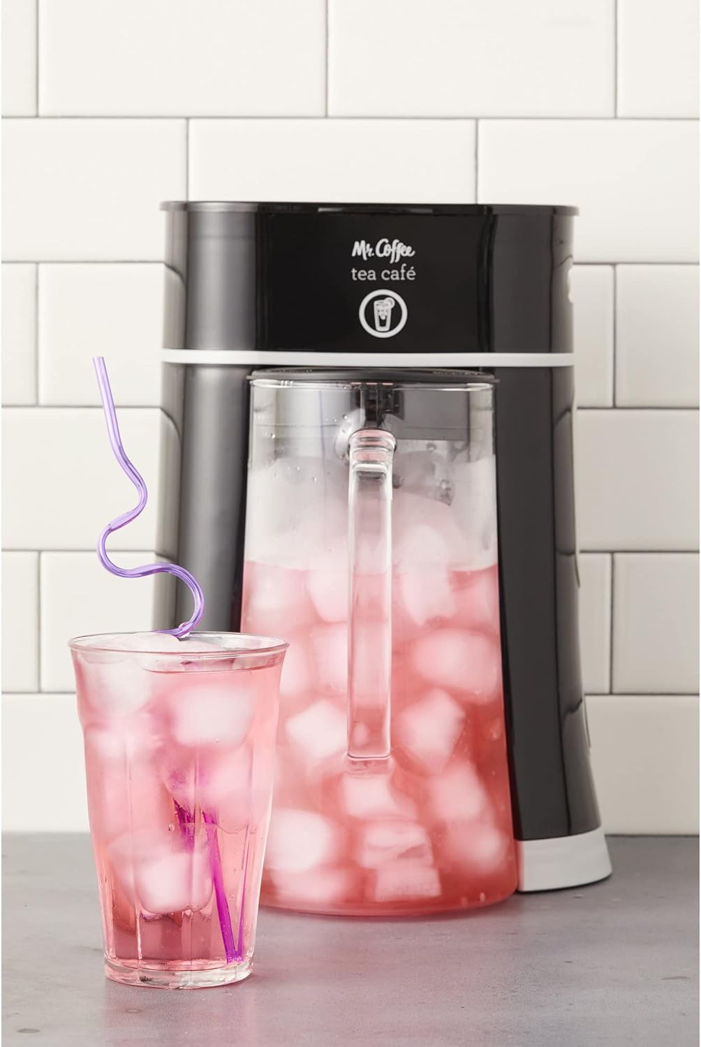 2.5 qt Iced Tea Brewing System with Glass Pitcher Y6395