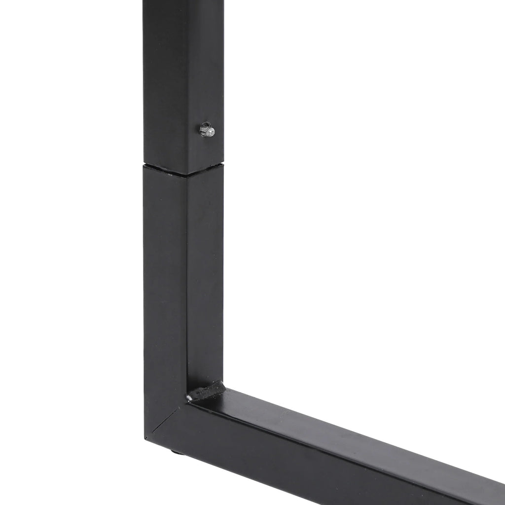 Black Rectangular Computer Desk H129396