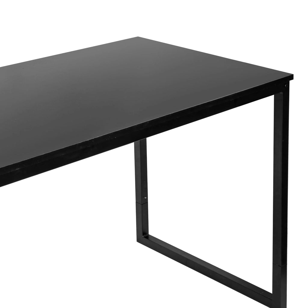 Black Rectangular Computer Desk H129396