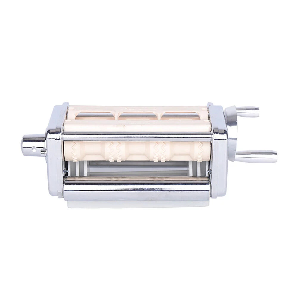 Stainless Steel Pasta Roller Cutter Ravioli Maker Attachment Kit F697