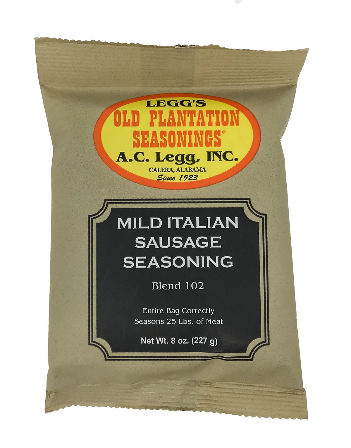 Mild Italian Sausage Seasoning 8 Ounce Z612243