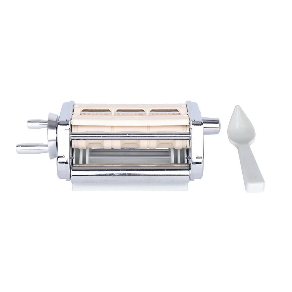 Stainless Steel Pasta Roller Cutter Ravioli Maker Attachment Kit F697