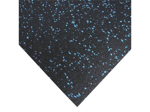 Elephant Bark Blue Dot 4 ft. x 4 ft. Rubber Flooring E60001