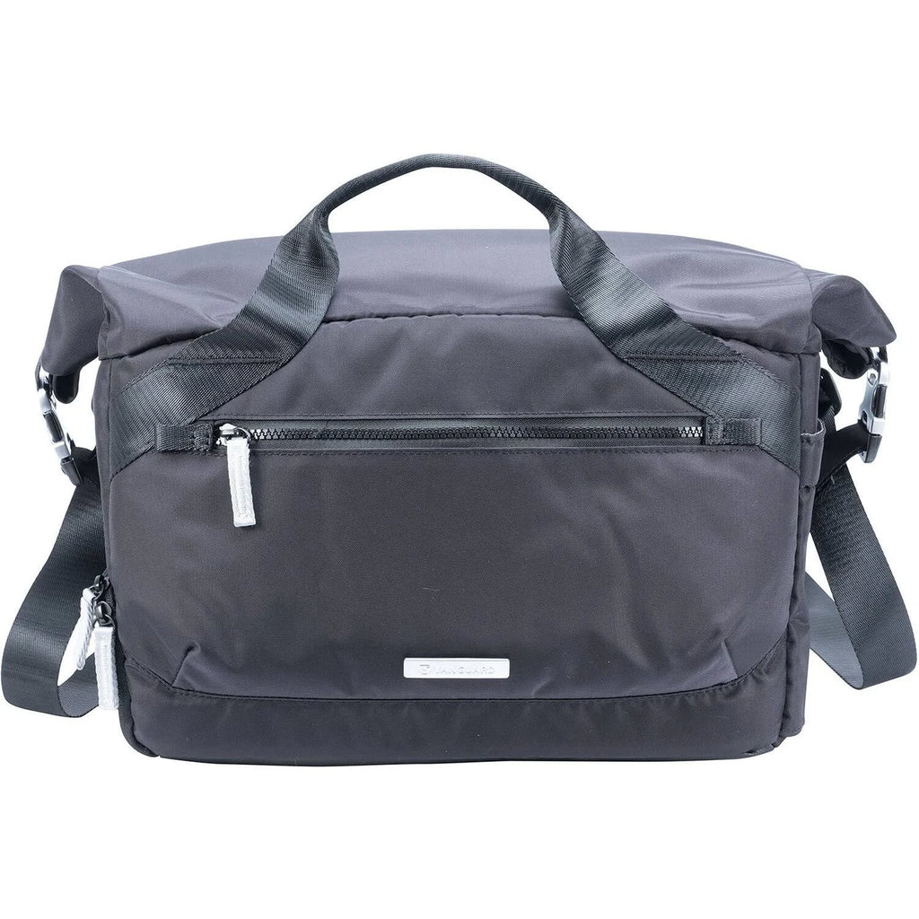 Black Slim Rolltop Shoulder Bag Z167747