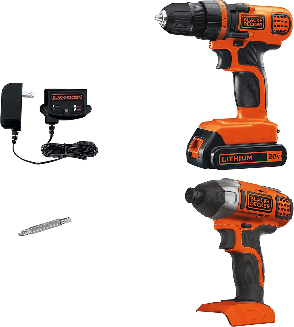 Cordless Drill/Driver + Impact Driver Combo Kit B1622