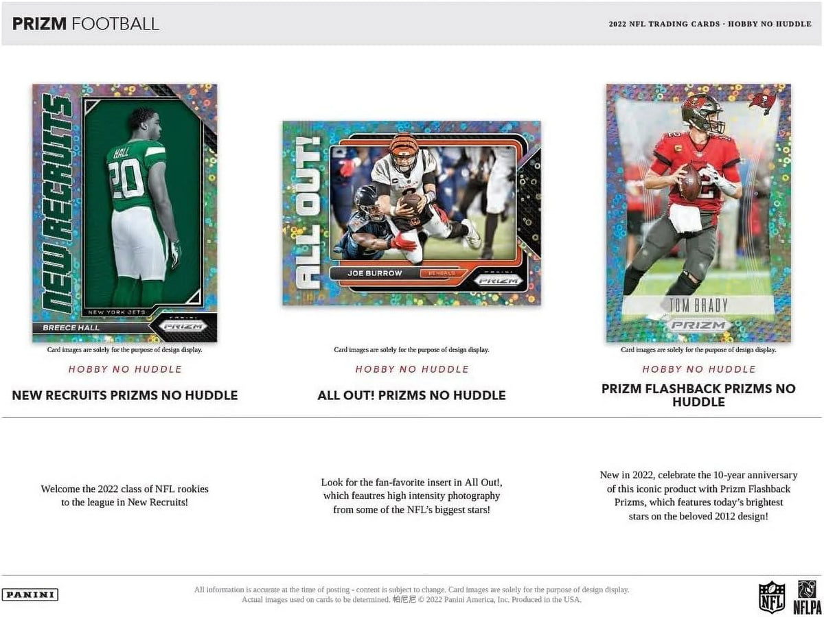 2022 Panini Prizm Football Hobby Box D774