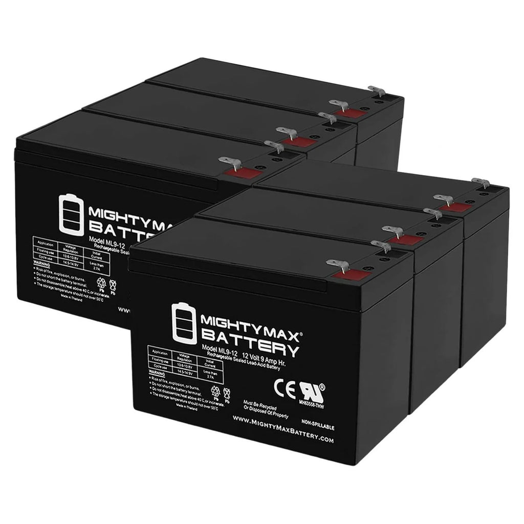 12V 9Ah SLA Battery G367