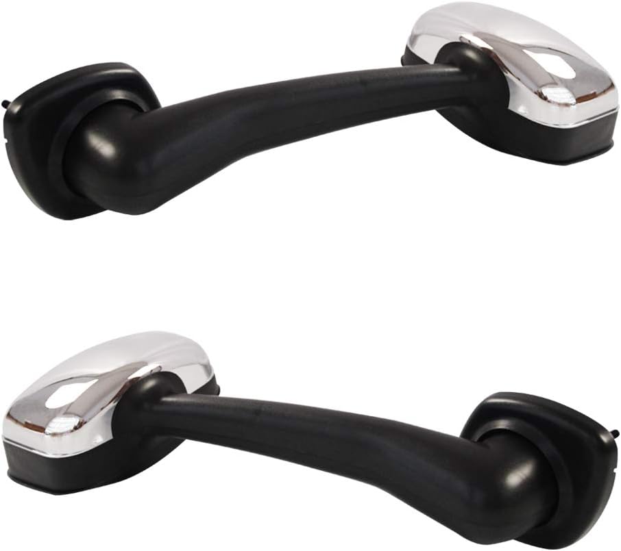 Chrome Hood Mirror Pair for Freightliner Cascadia T5052