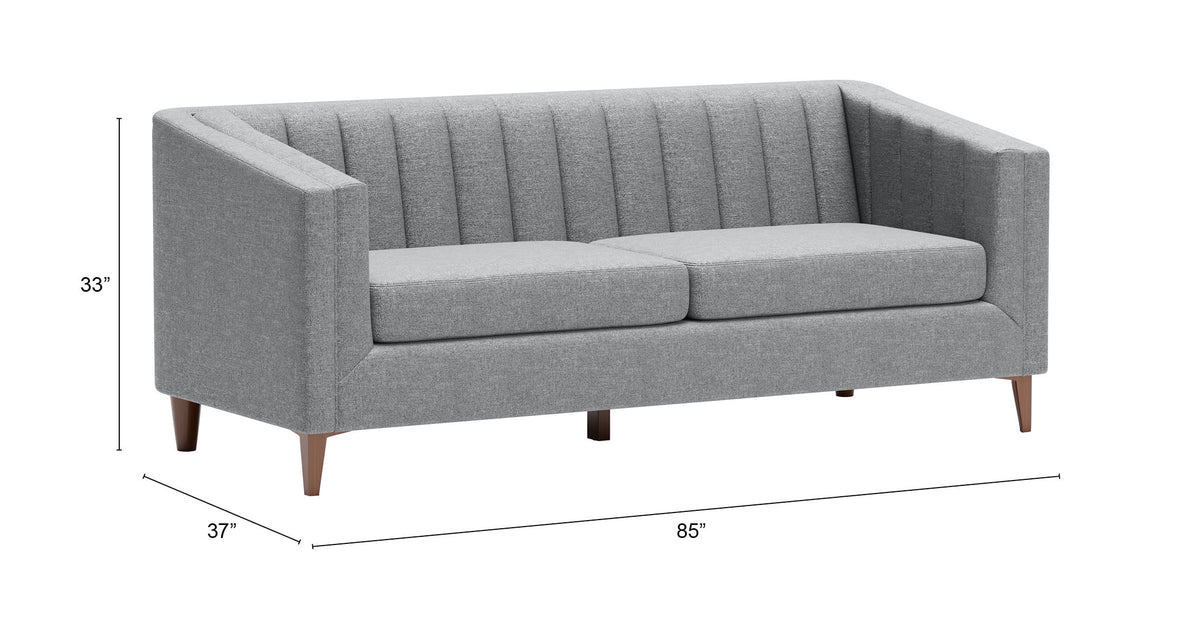 Dark Gray Sofa T568225