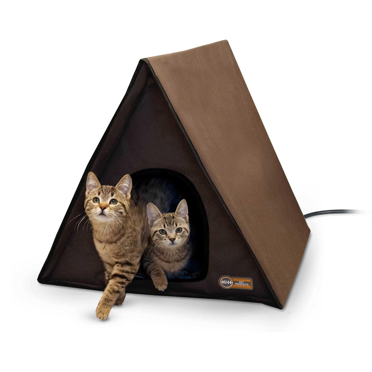 Outdoor Heated Kitty A-Frame Y21009
