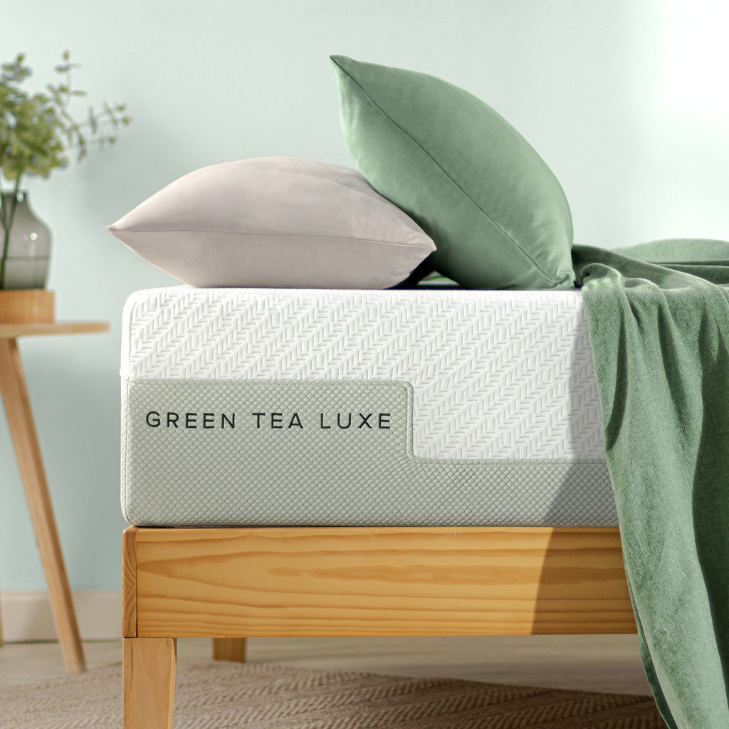 14 Green Tea Memory Foam Mattress, Queen G6671