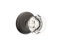 Old Town Crystal Knob Passage Set Oil Rubbed Bronze D800