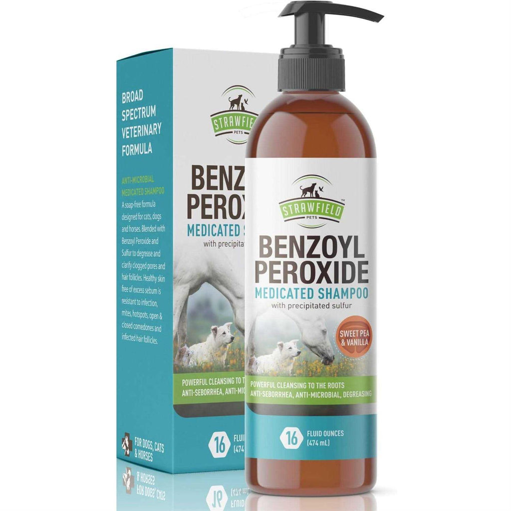 Benzoyl Peroxide Shampoo for Dogs & Cats R3571