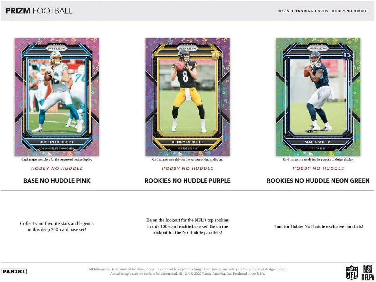 2022 Panini Prizm Football Hobby Box D774