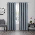 Ocean 100% Blackout Rod Pocket Single Window Panel Z545204